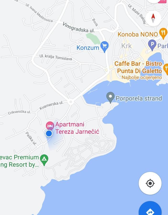 Studio Apartmani “Jarnecic” Krk Town Eksteriør billede
